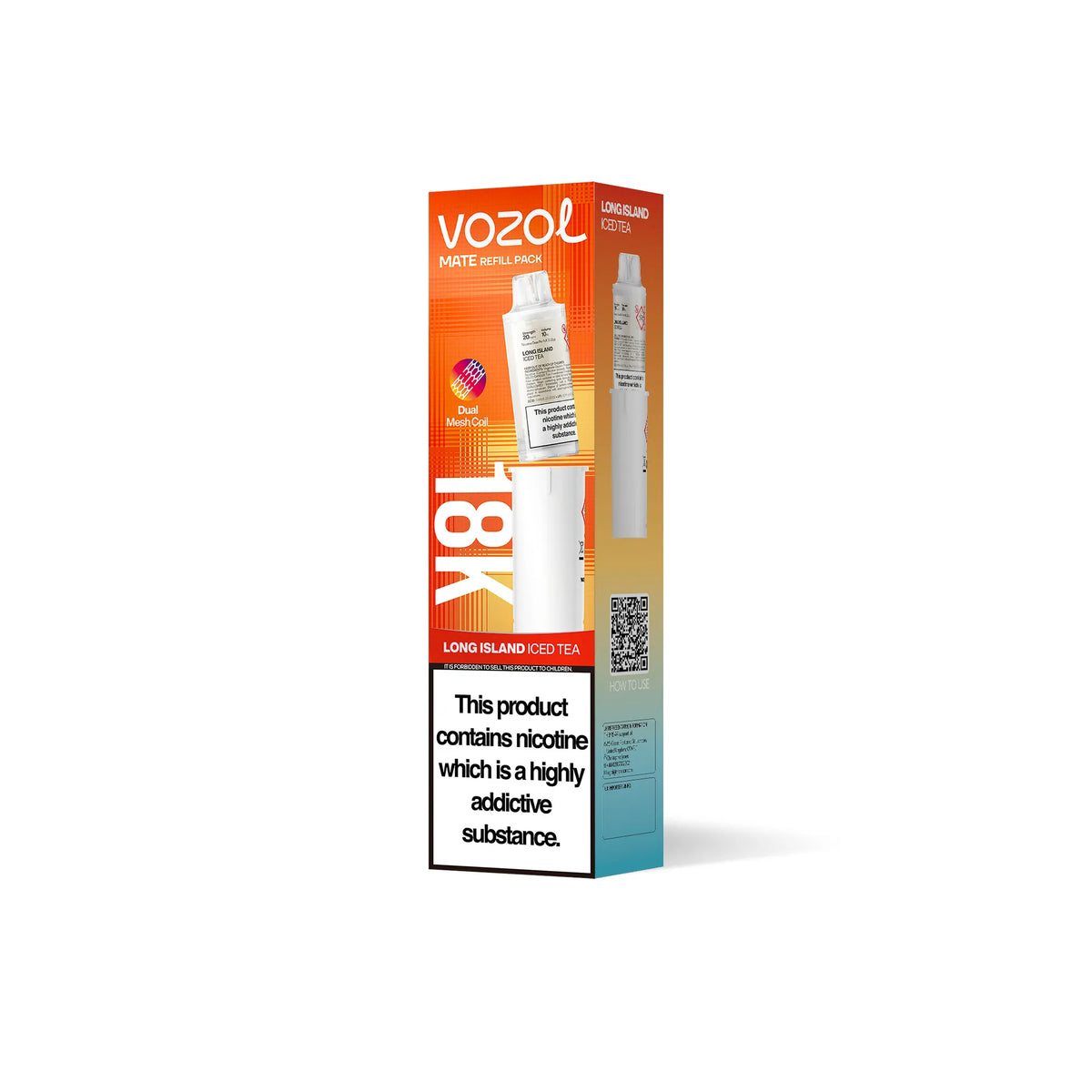 Vozol Mate 18k Prefilled Replacement Pods (18000 Puffs)