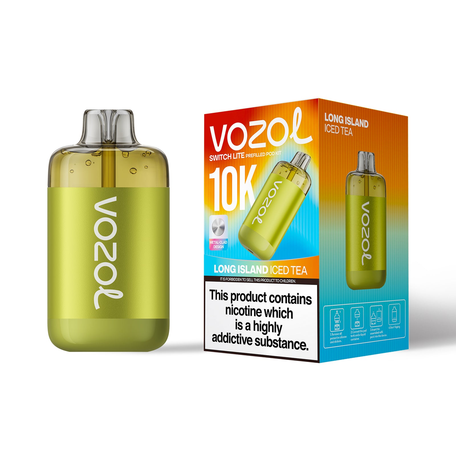 VOZOL Switch Lite 10,000 Puffs Prefilled Pod Kit