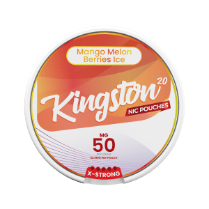 Kingston Nicotine Pouches 50mg Mango Melon Berries Ice Cream