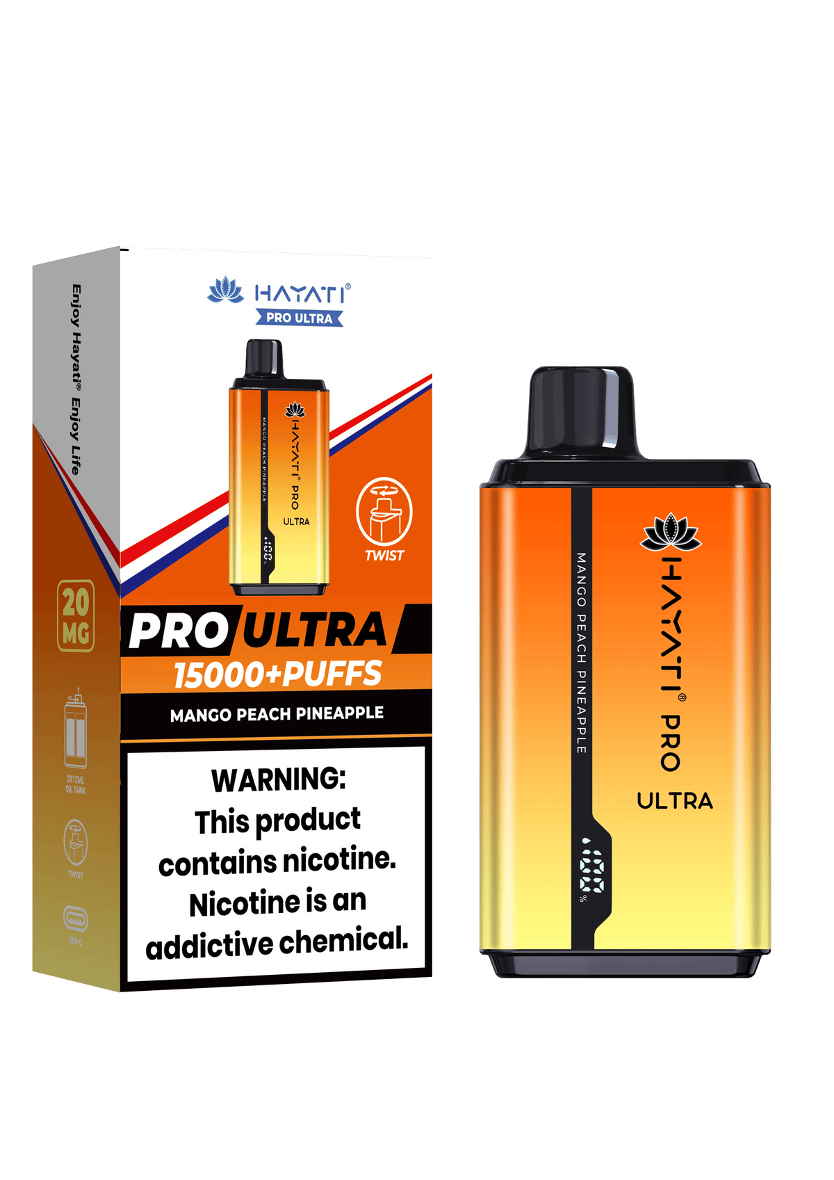 Hayati Pro Ultra 15000 Pod Kit (Price, Puff Count, Specs & Stock in the UK)
