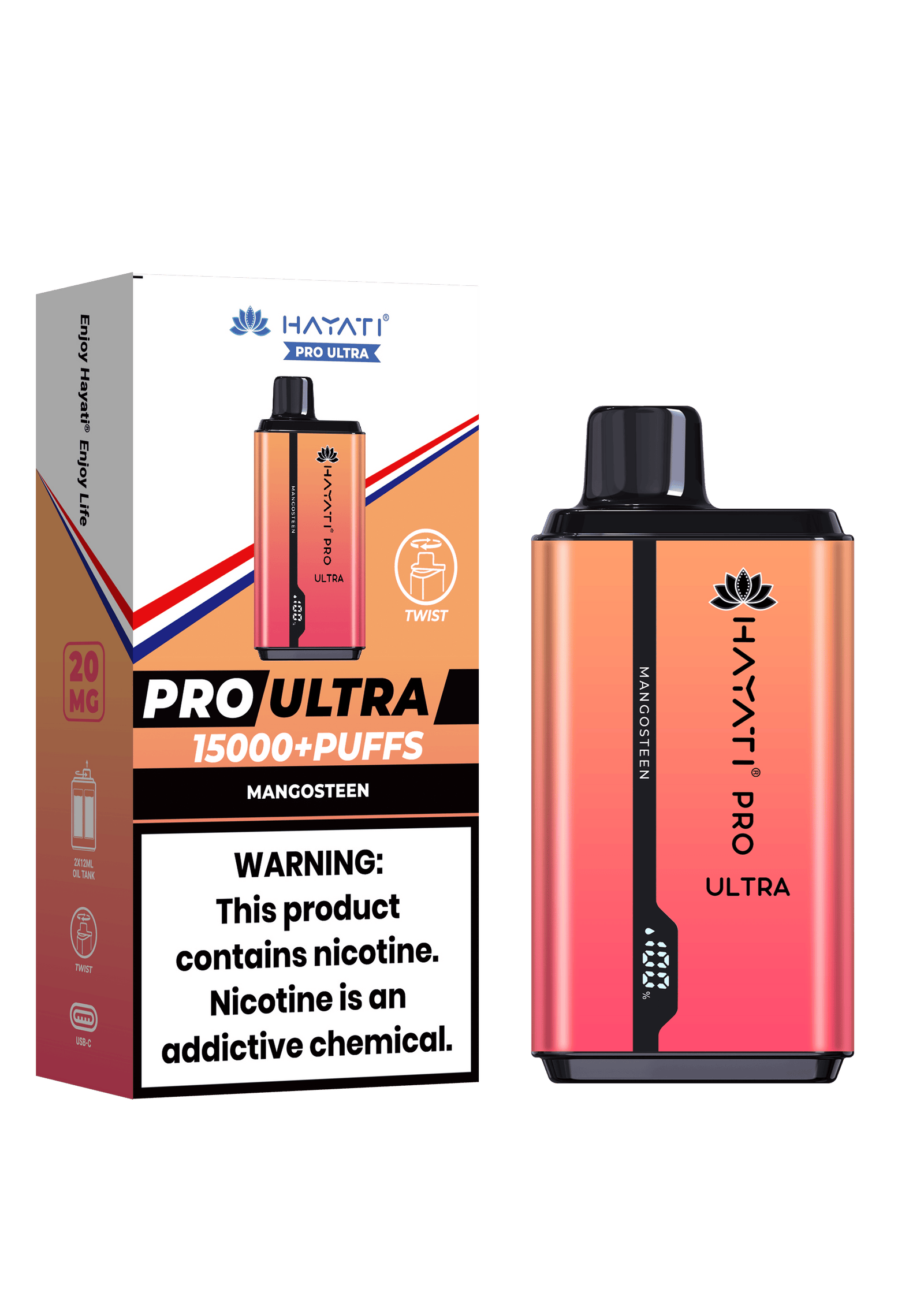 Hayati Pro Ultra 15000 Pod Kit (Price, Puff Count, Specs & Stock in the UK)