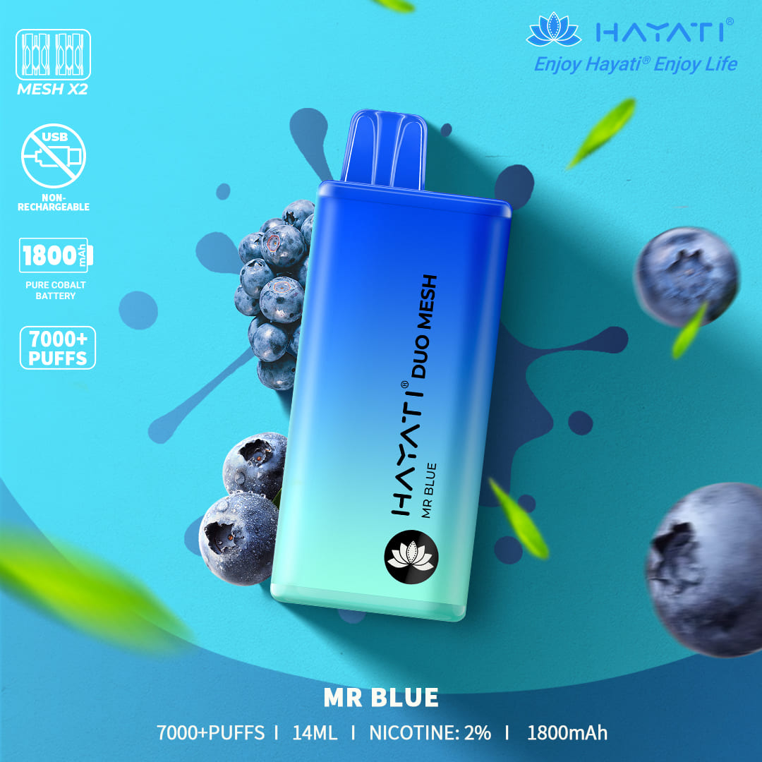 Hayati Duo Mesh 7000 Mr Blue