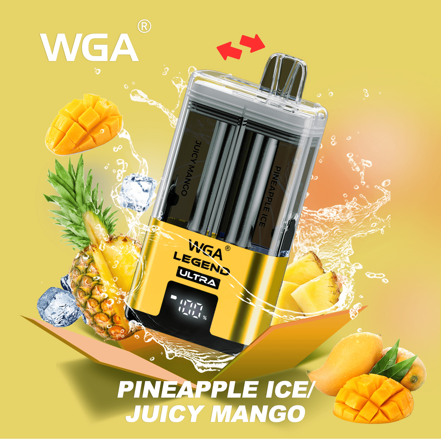 wga legend ultra PINEAPPLEICE-JUICY-MANGO