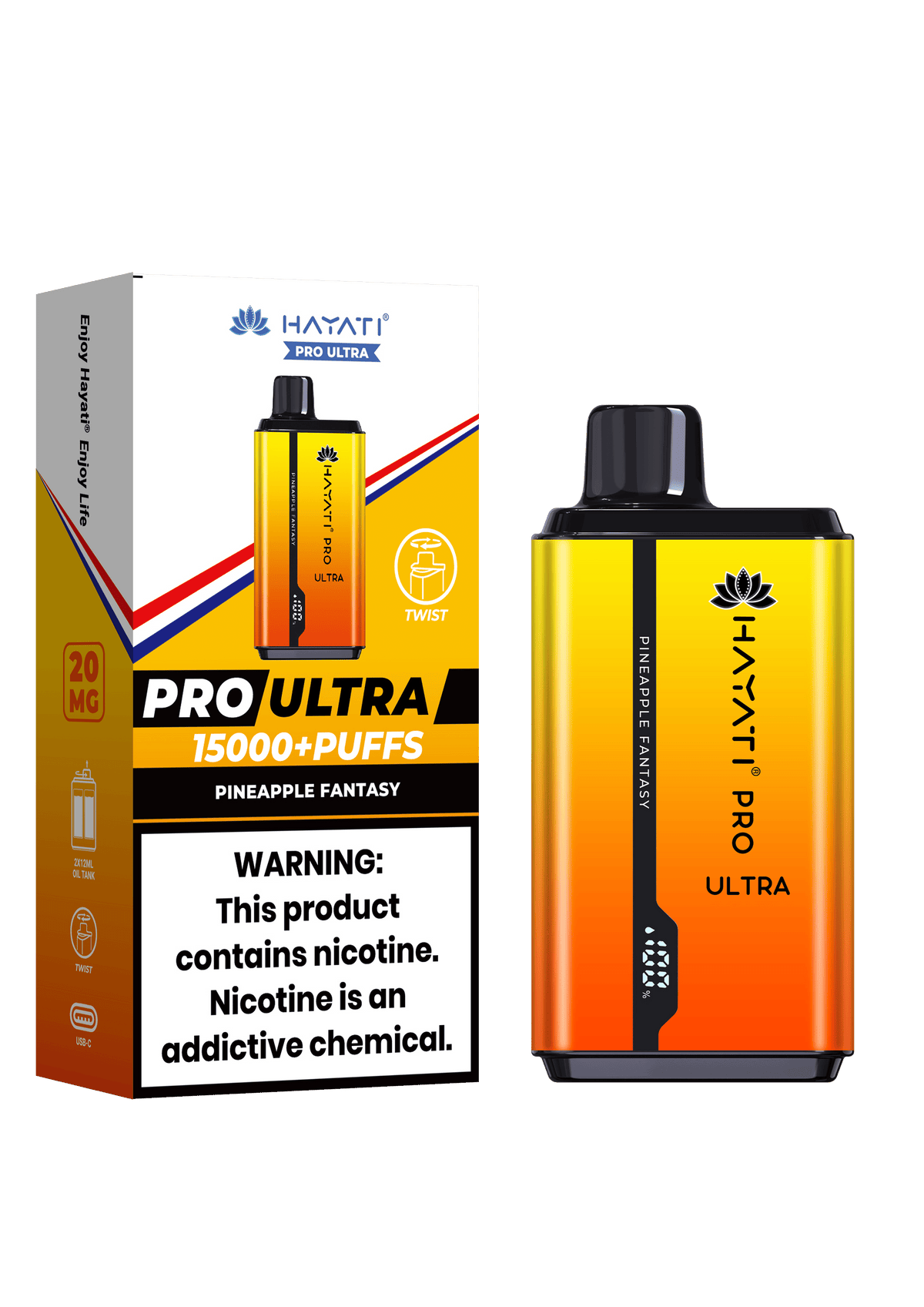 Hayati Pro Ultra 15000 Pod Kit (Price, Puff Count, Specs & Stock in the UK)