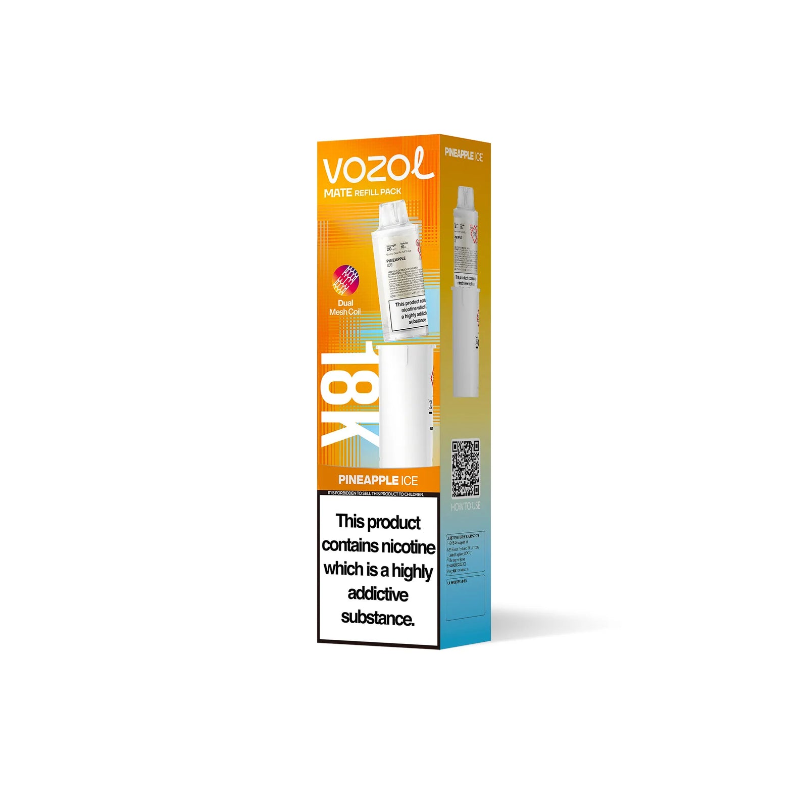 Vozol Mate 18k Prefilled Replacement Pods (18000 Puffs)