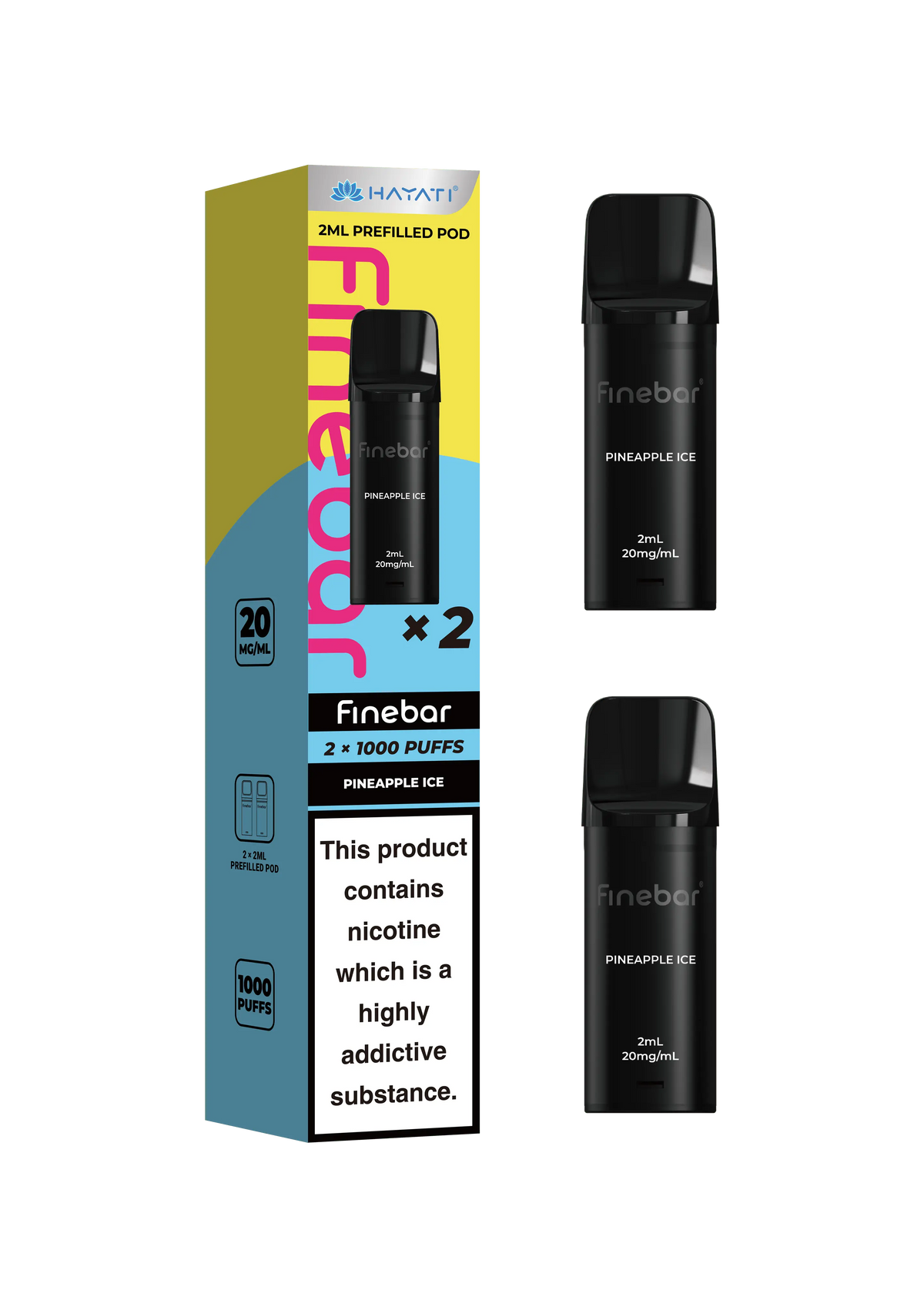 Hayati Finebar Prefilled Pods | Refill Pods for Finebar Hayati