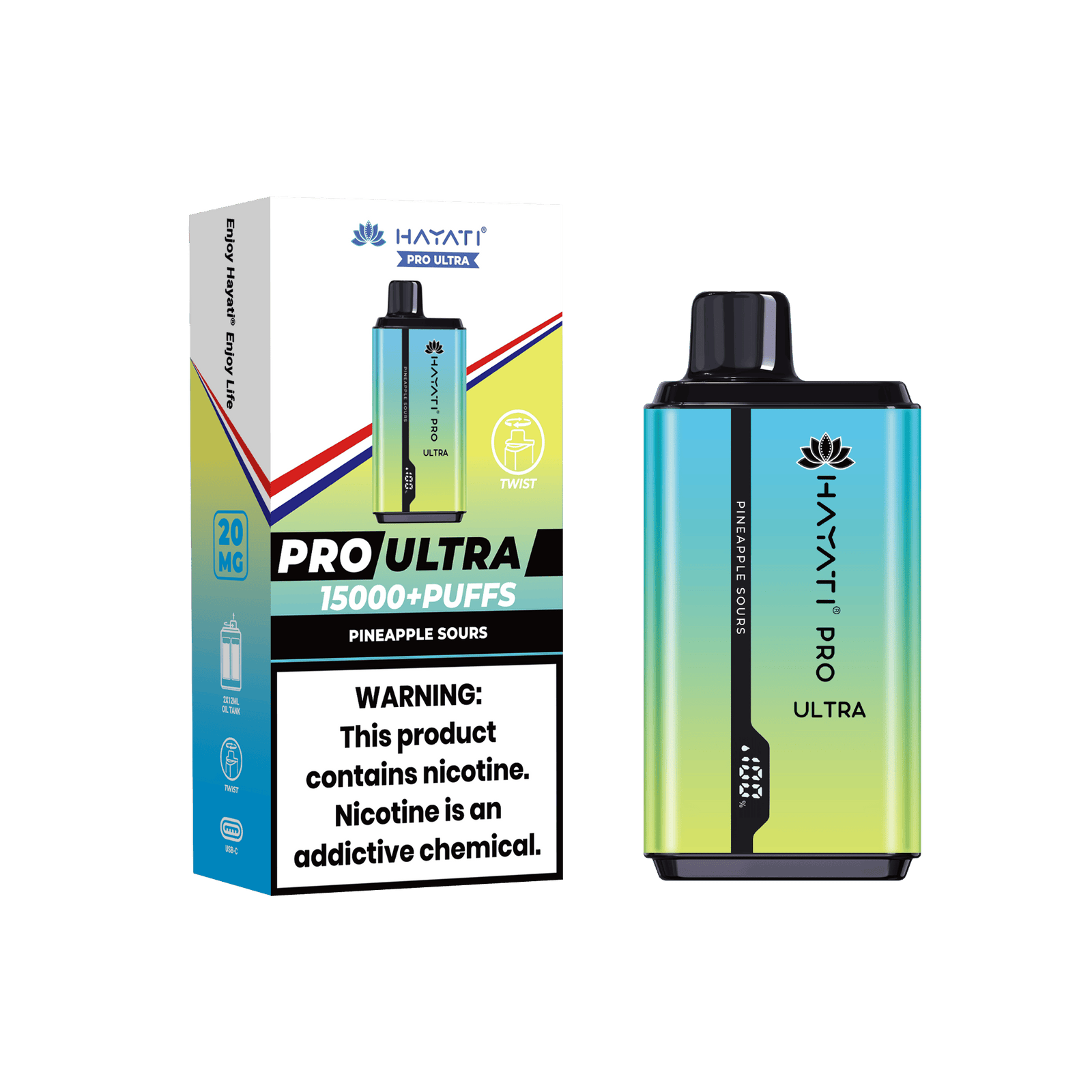 Hayati Pro Ultra 15000 Pod Kit (Price, Puff Count, Specs & Stock in the UK)