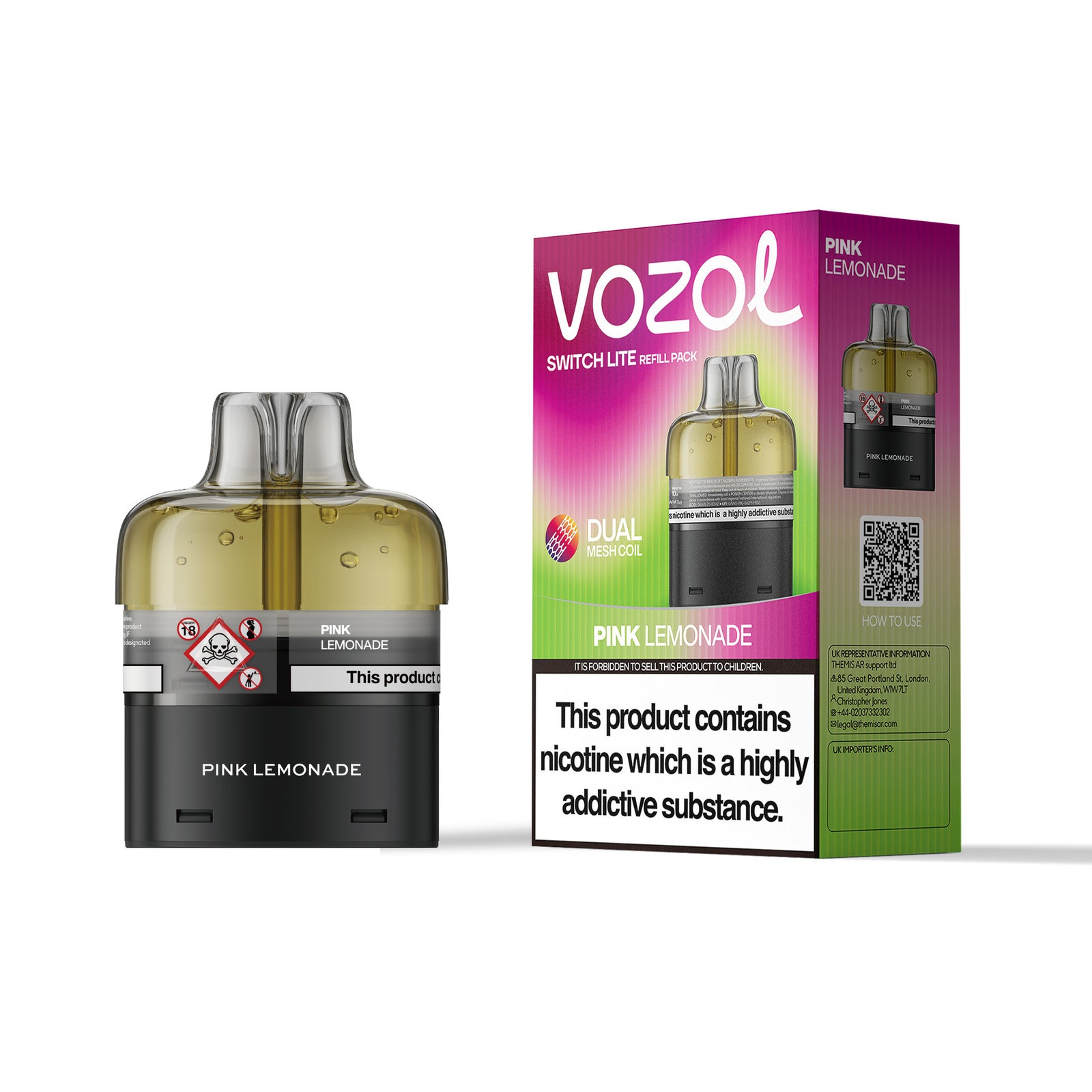 Vozol Switch Lite Prefilled Replacement Pods
