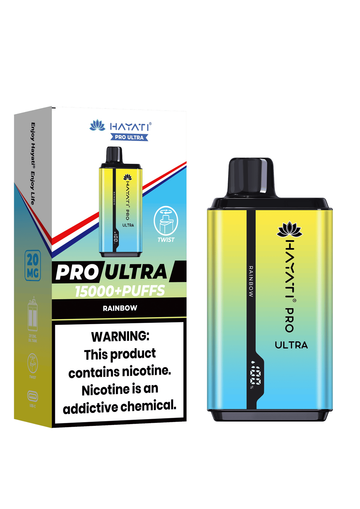 Hayati Pro Ultra 15000 Pod Kit (Price, Puff Count, Specs & Stock in the UK)