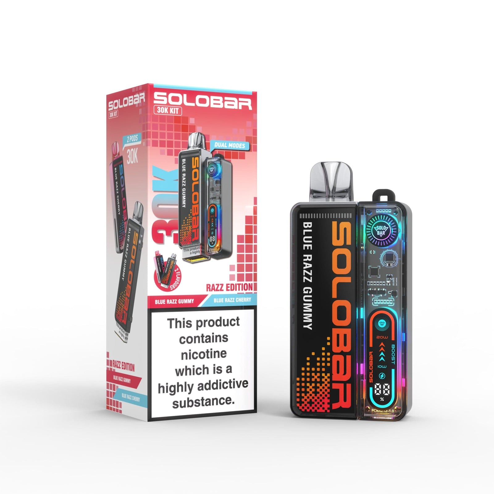 Solobar Boost 30K Prefilled Pod Vape Kit