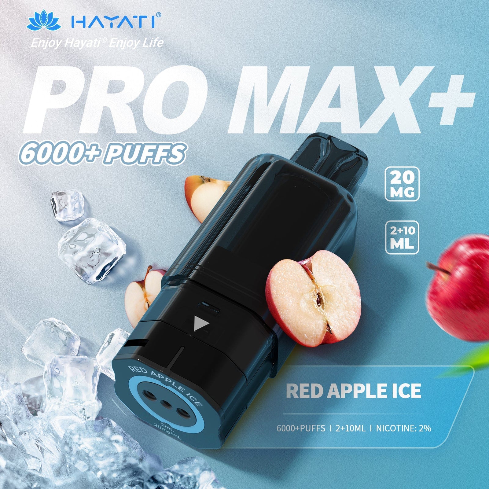 Hayati Pro Max Plus 6000 Replacement Prefilled Pods