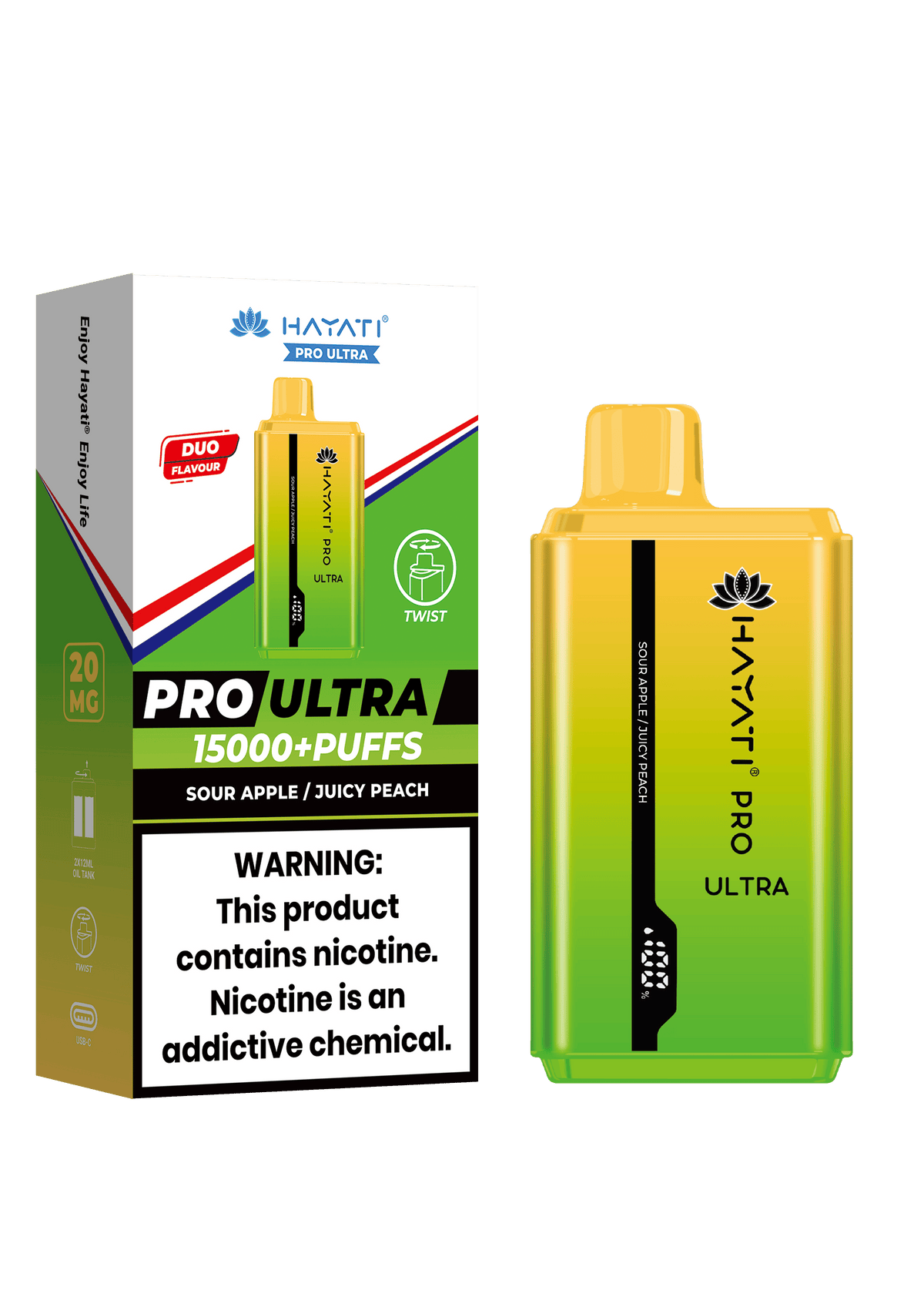 Hayati Pro Ultra 15000 Pod Kit (Price, Puff Count, Specs & Stock in the UK)