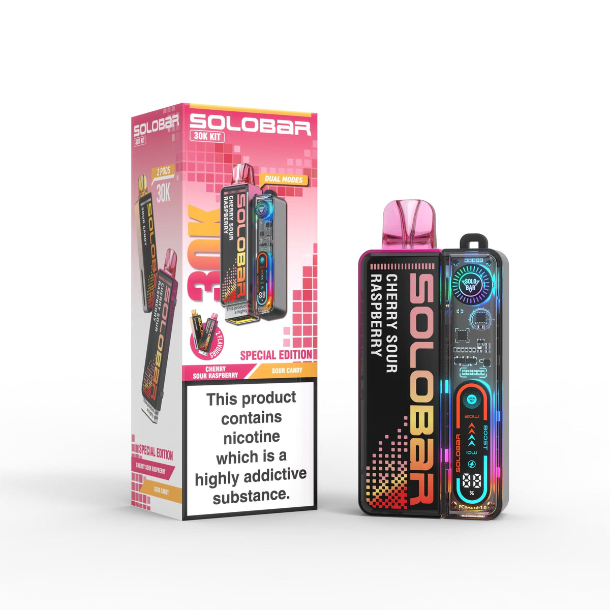 Solobar Boost 30K Prefilled Pod Vape Kit