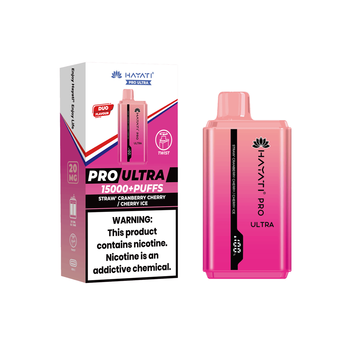 Hayati Pro Ultra 15000 Pod Kit (Price, Puff Count, Specs & Stock in the UK)