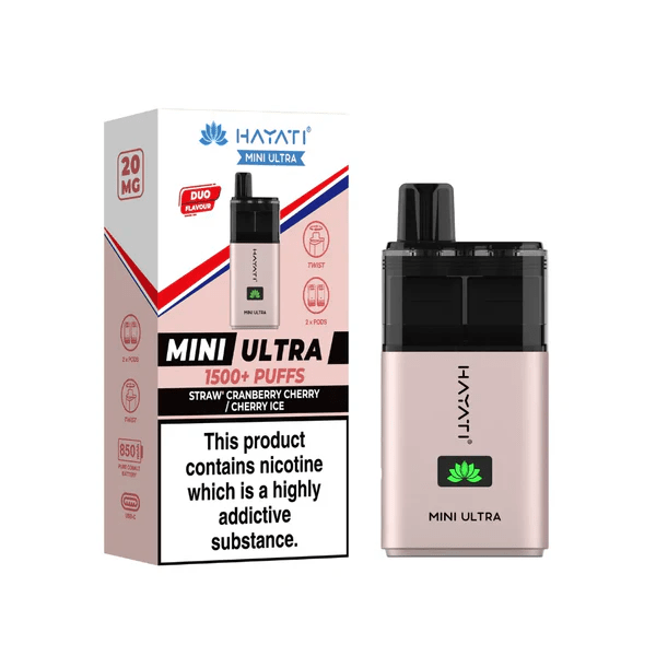 Hayati Mini Ultra 1500 Puffs (Box of 5)