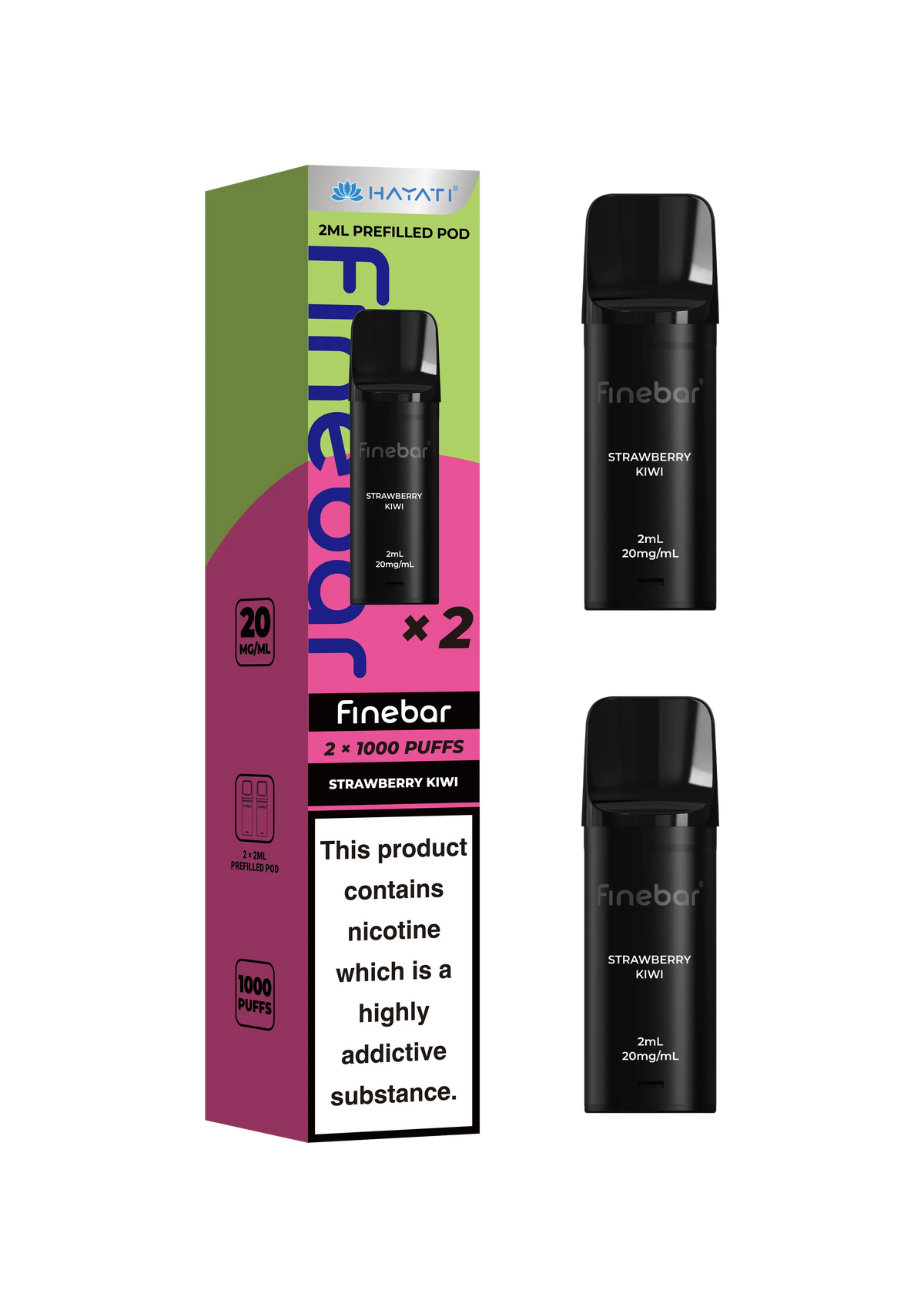 Hayati Finebar Prefilled Pods | Refill Pods for Finebar Hayati