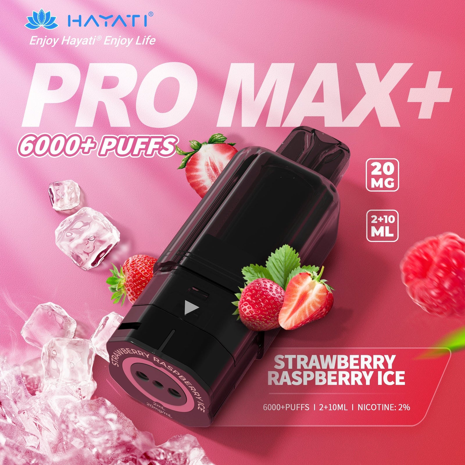 Hayati Pro Max Plus 6000 Replacement Prefilled Pods