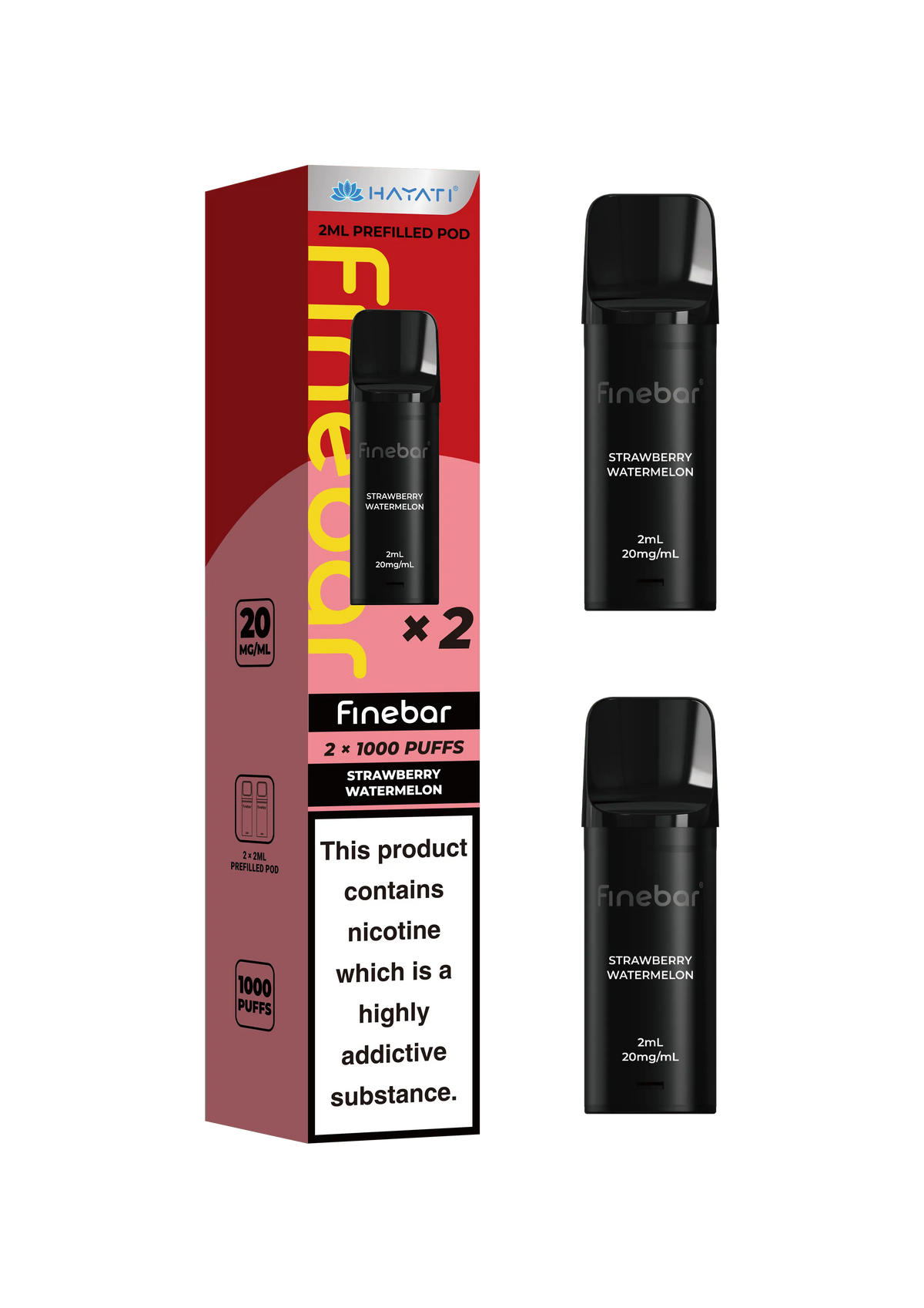 Hayati Finebar Prefilled Pods | Refill Pods for Finebar Hayati