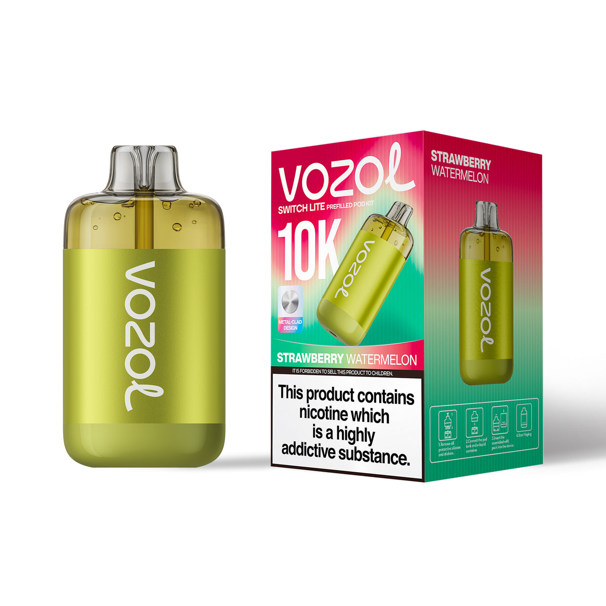 VOZOL Switch Lite 10,000 Puffs Prefilled Pod Kit