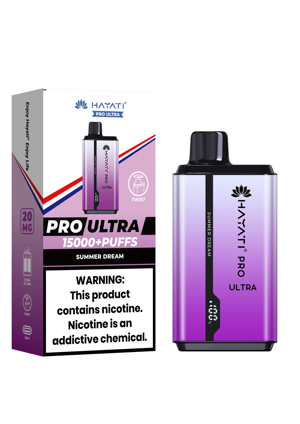 Hayati Pro Ultra 15000 Pod Kit (Price, Puff Count, Specs & Stock in the UK)