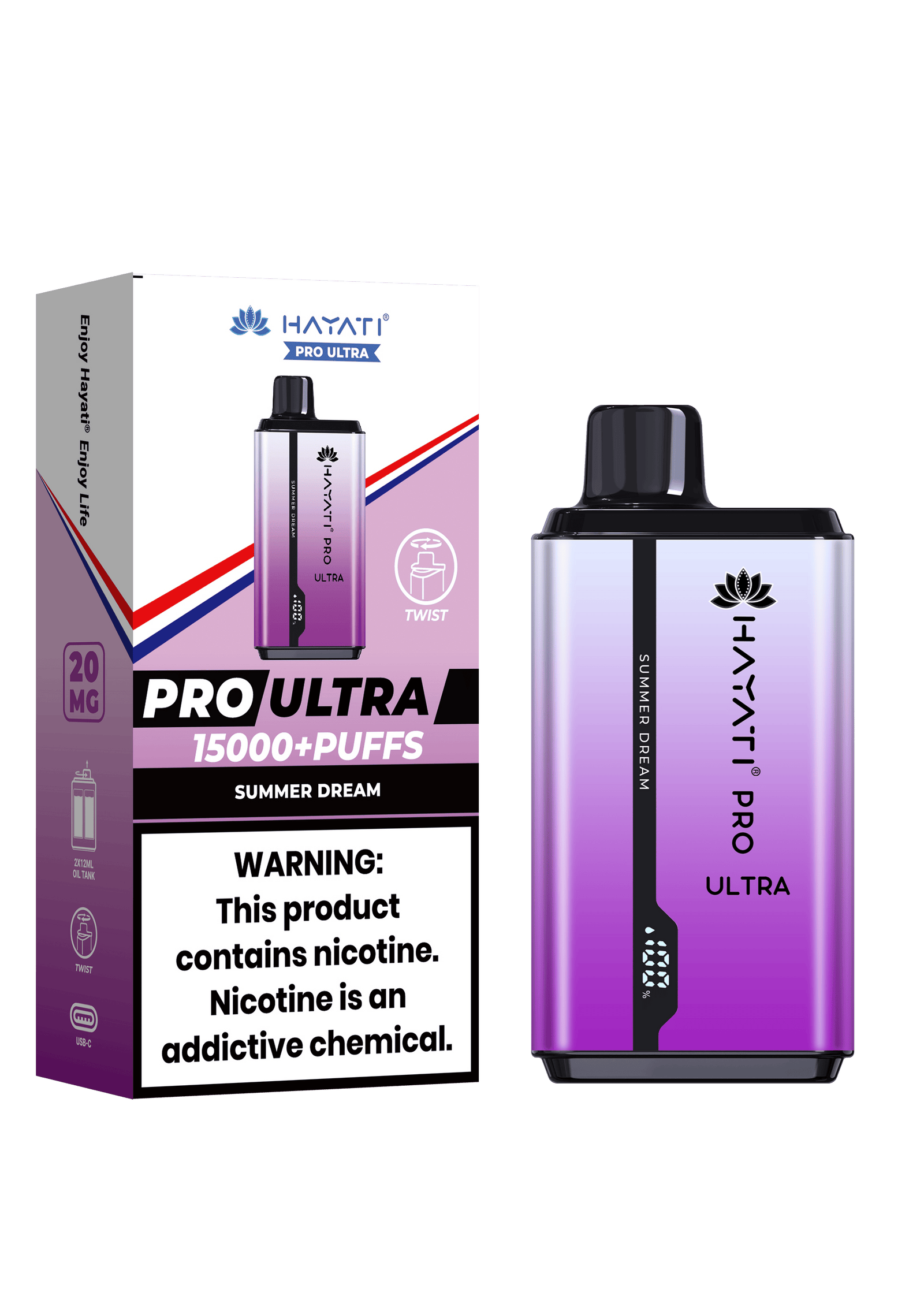 Hayati Pro Ultra 15000 Pod Kit (Price, Puff Count, Specs & Stock in the UK)