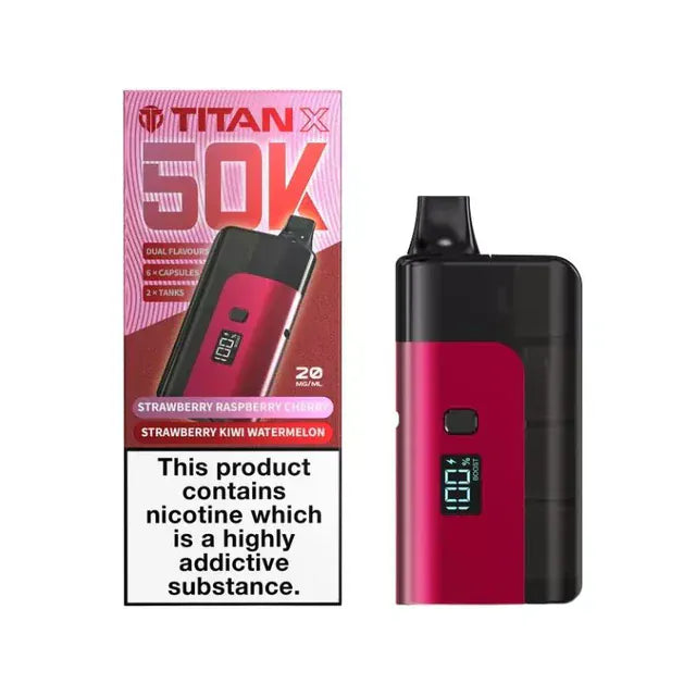Titan X 50k (50,000) Prefilled Pod Vape Kit