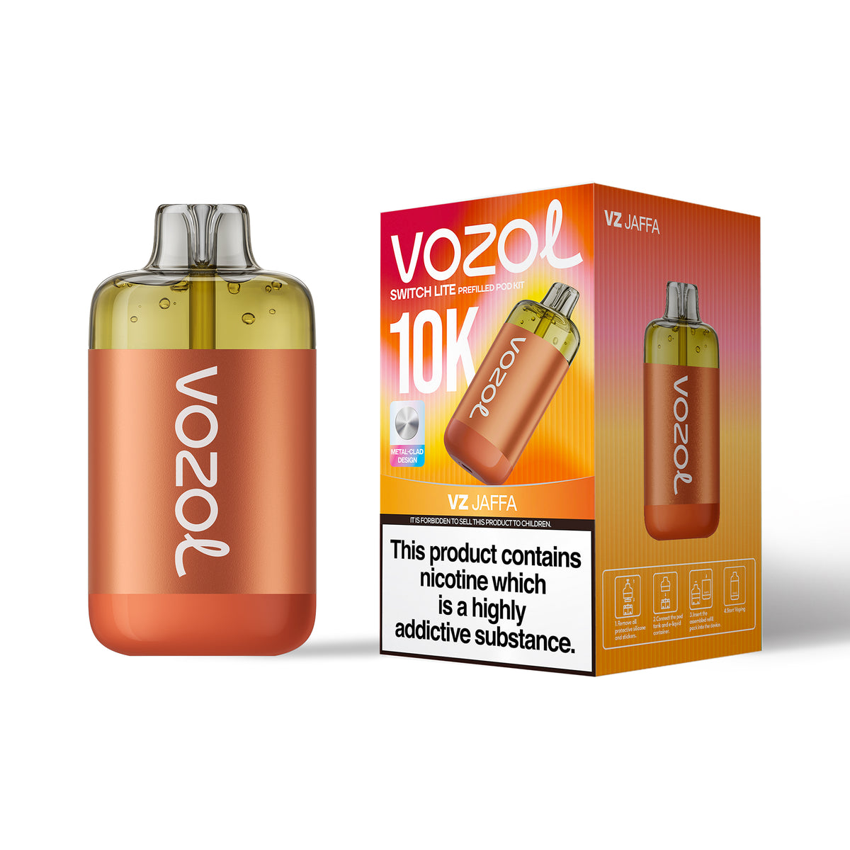 VOZOL Switch Lite 10,000 Puffs Prefilled Pod Kit