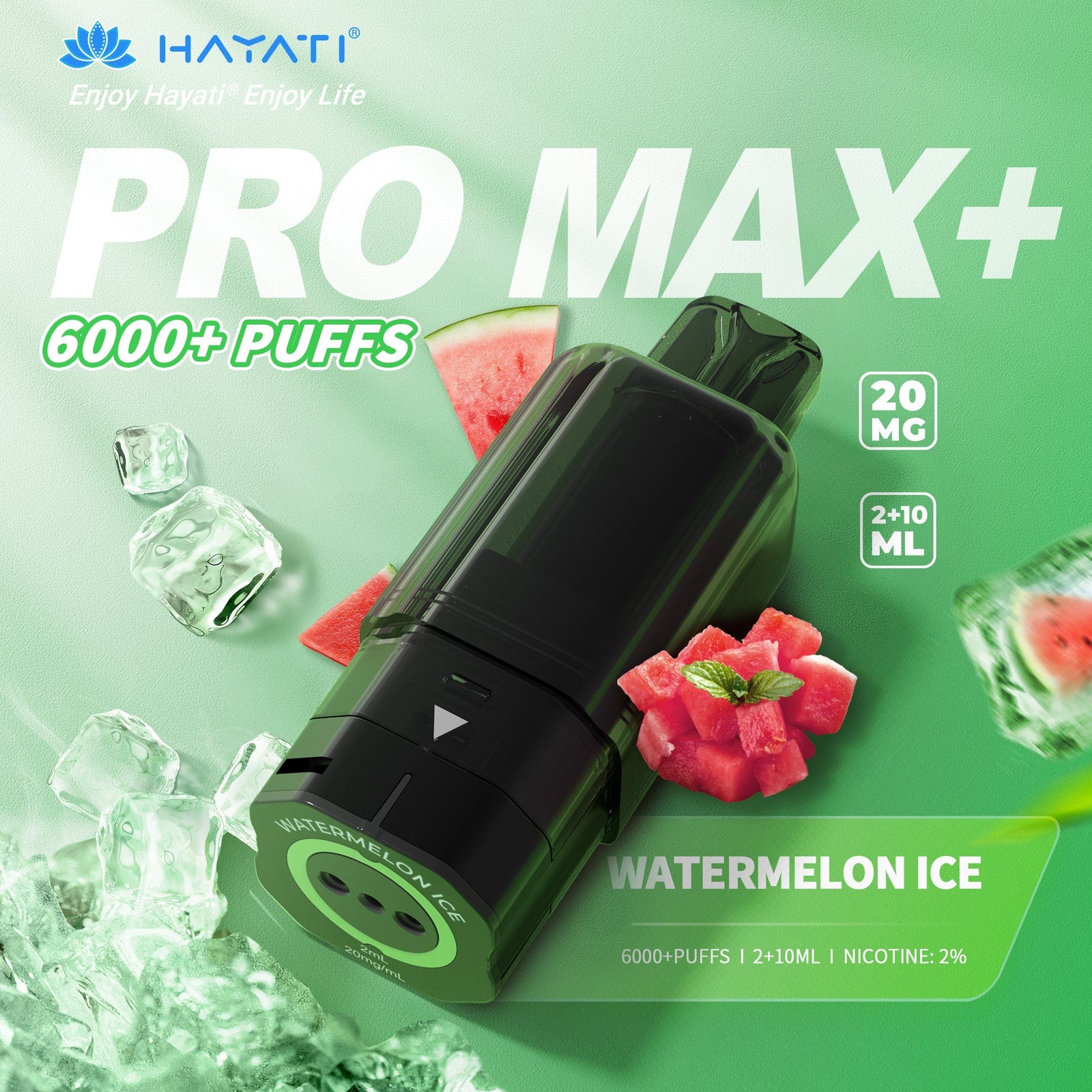 Hayati Pro Max Plus 6000 Replacement Prefilled Pods