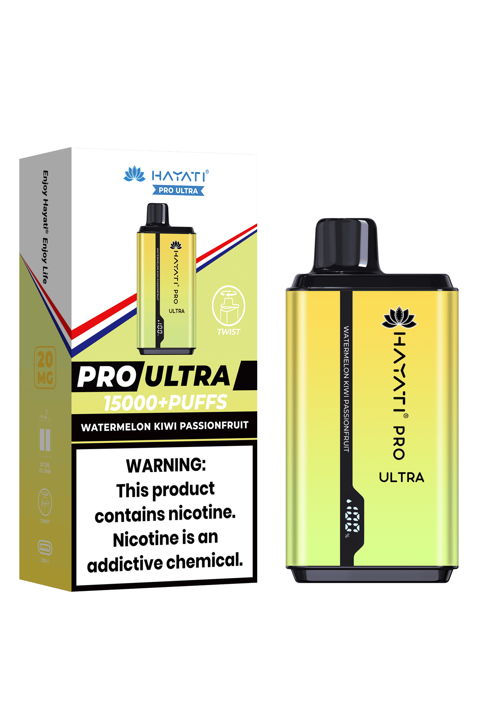 Hayati Pro Ultra 15000 Pod Kit (Price, Puff Count, Specs & Stock in the UK)
