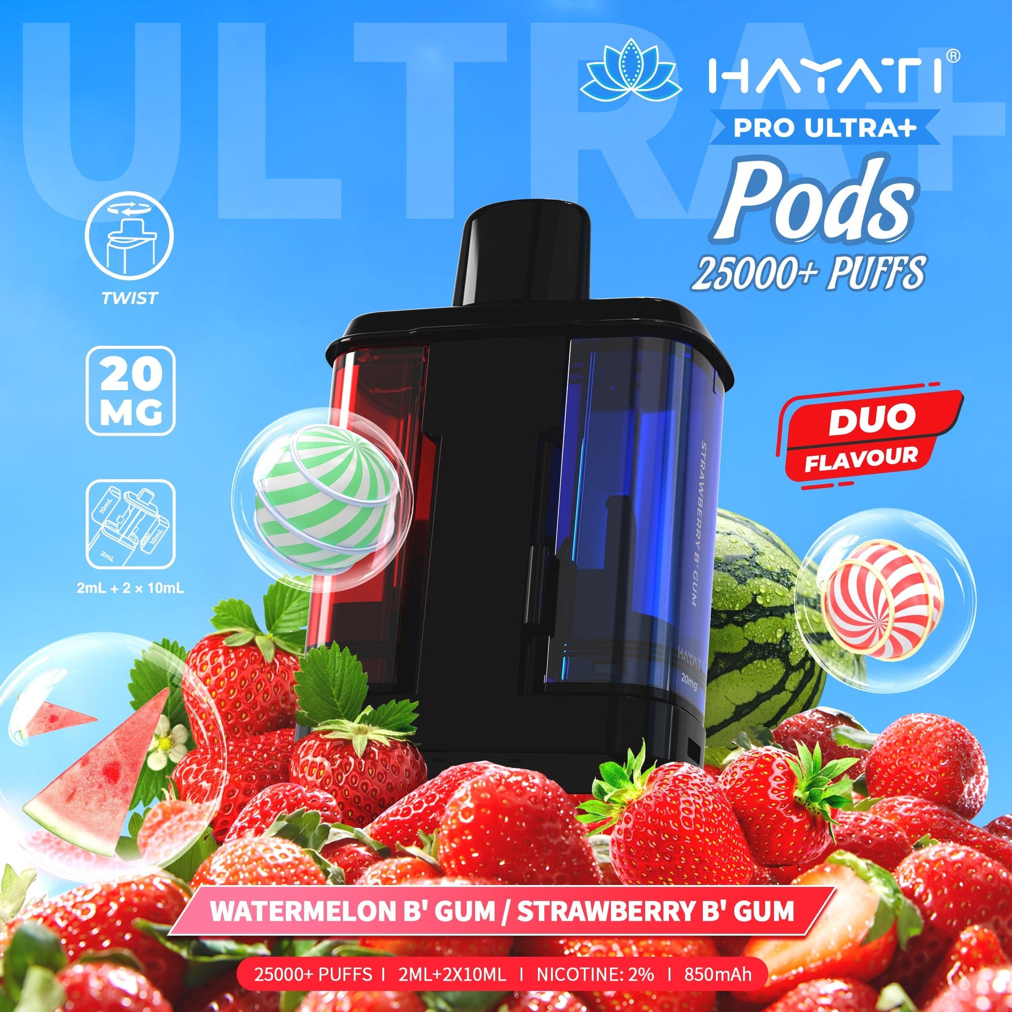Hayati Pro Ultra Plus 25000 Refill Pods