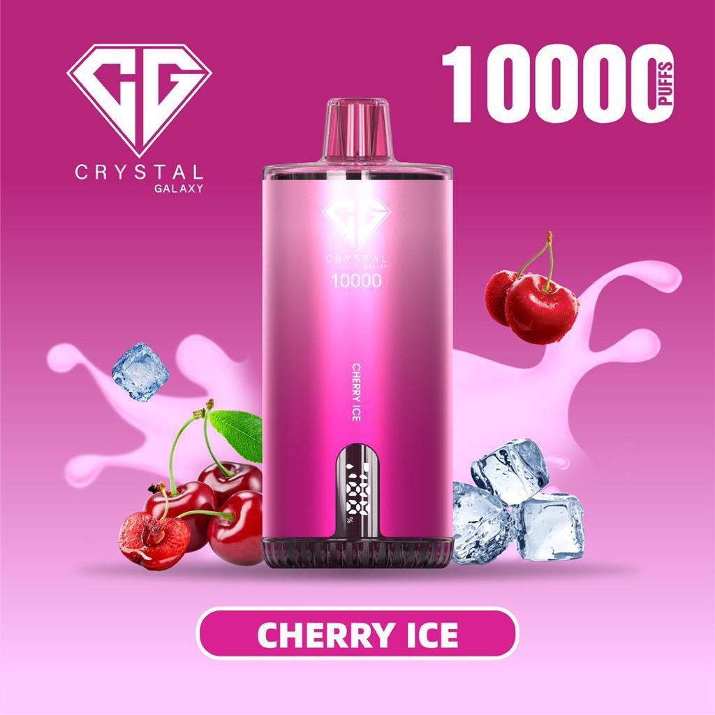 Crystal Galaxy 10000 Puffs Disposable Vape Cherry Ice Ice