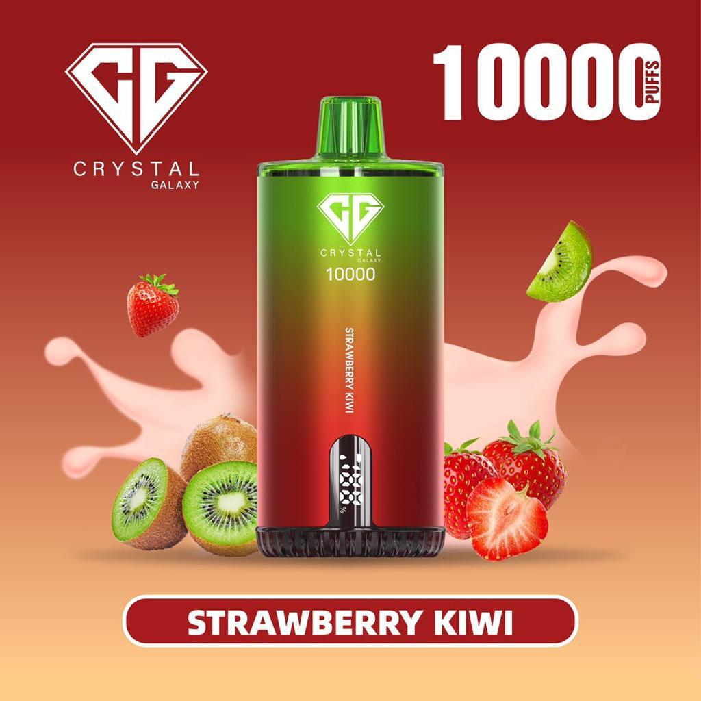 Crystal Galaxy 10000 Puffs Disposable Vape Strawberry Kiwi