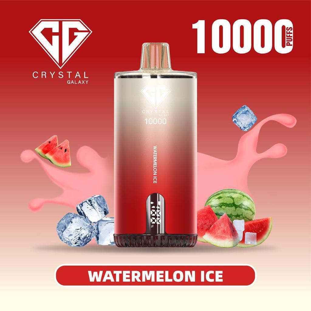 Crystal Galaxy 10000 Puffs Disposable Vape Watermelon Ice