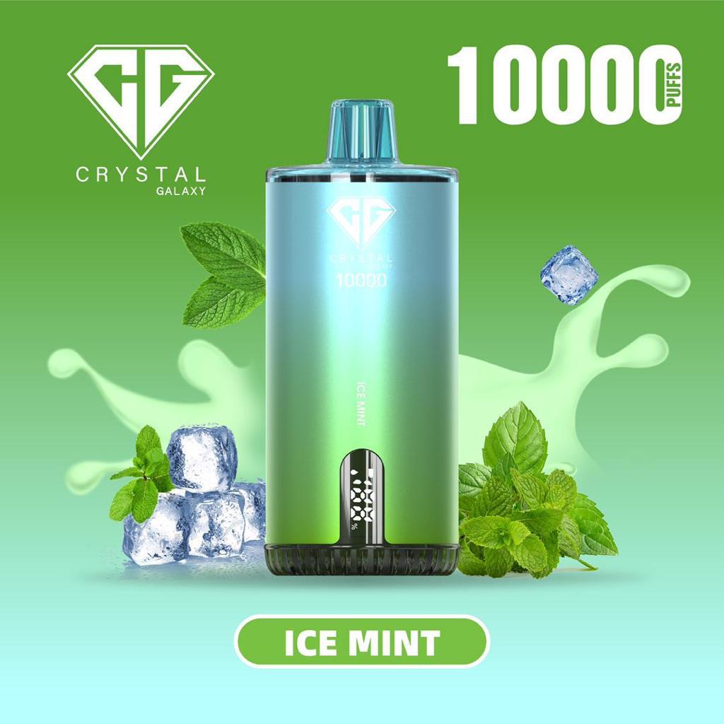 Crystal Galaxy 10000 Puffs Disposable Vape Ice Mint