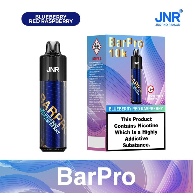JNR Bar Pro 10k Puffs Blueberry Red Raspberry
