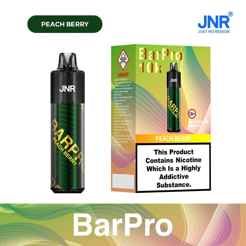 JNR Bar Pro 10k Puffs Peach Berry