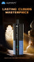 Hayati Pro Ultra Plus Shisha 30k device with decorative background
