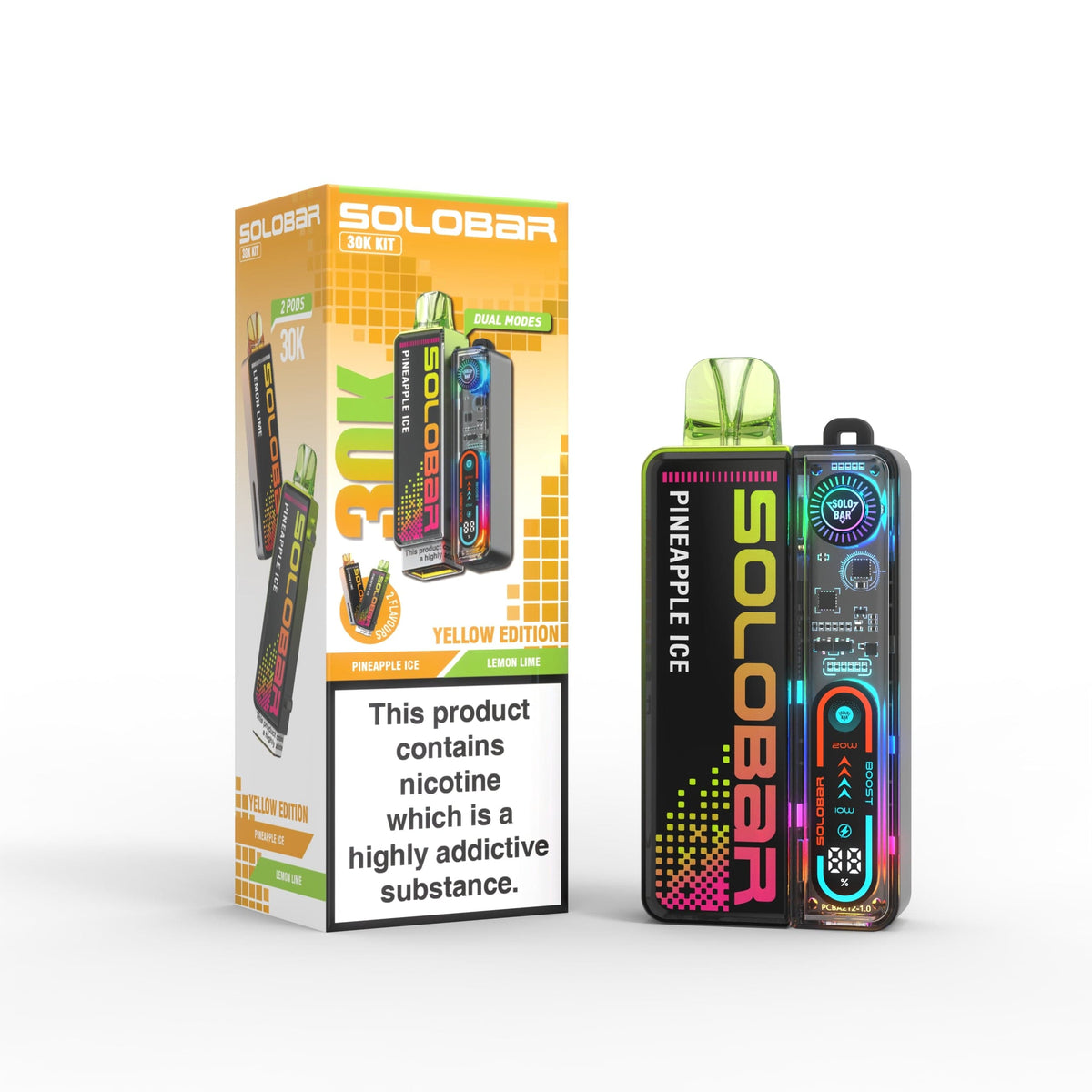 Solobar Boost 30K Prefilled Pod Vape Kit