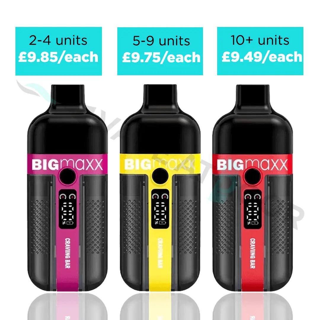 craving bar big maxx 22k vape kit Crave Max 2500