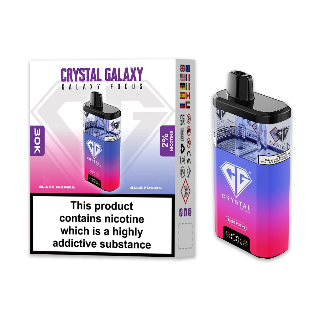 Crystal Galaxy Focus 30000 Puffs Disposable Vape