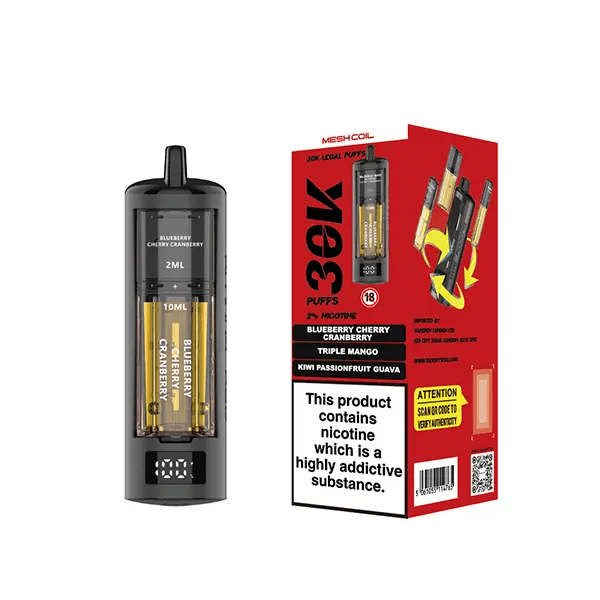 Bloody Bar Triple Twist 30000 Puffs Prefilled Pod Kit