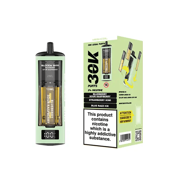 Bloody Bar Triple Twist 30000 Puffs Prefilled Pod Kit