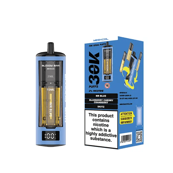 Bloody Bar Triple Twist 30000 Puffs Prefilled Pod Kit