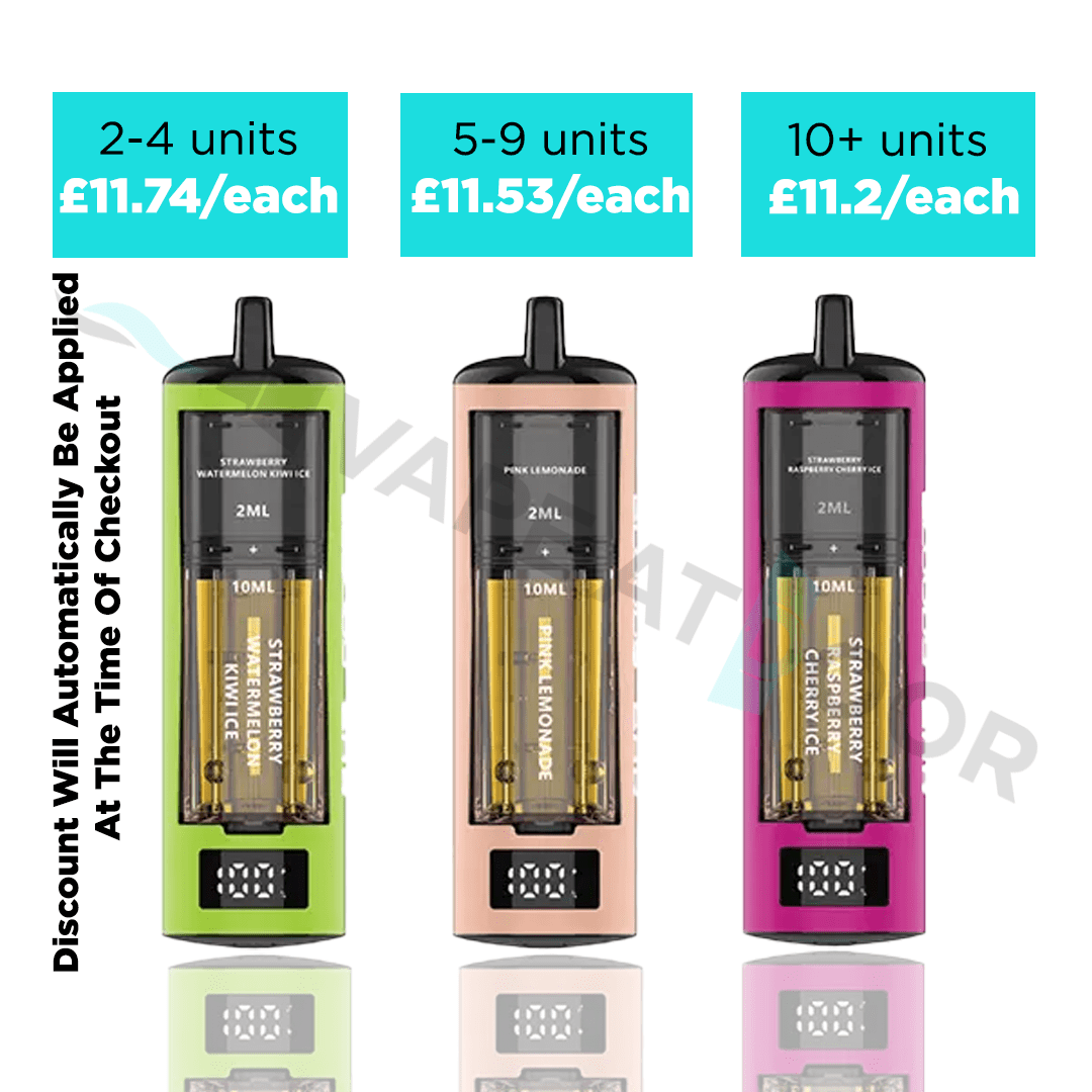 Bloody bar triple twist 30k puffs now available at vape at door UK