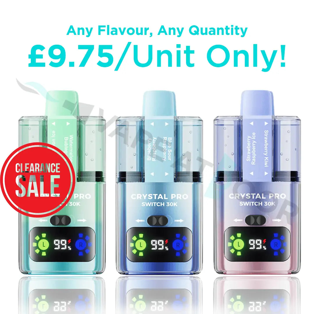 vap drink Crystal Pro Switch 30K (2025) | Dual-Flavour Pod Kit
