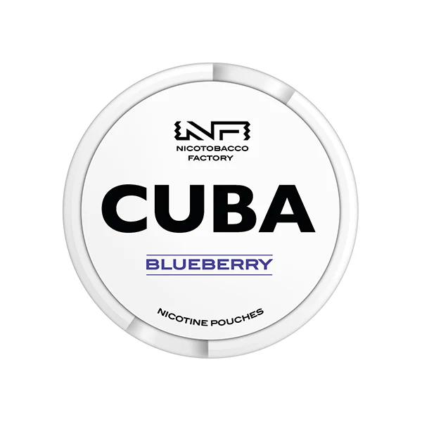 CUBA White Snus 16mg (Nicotine Pouches)