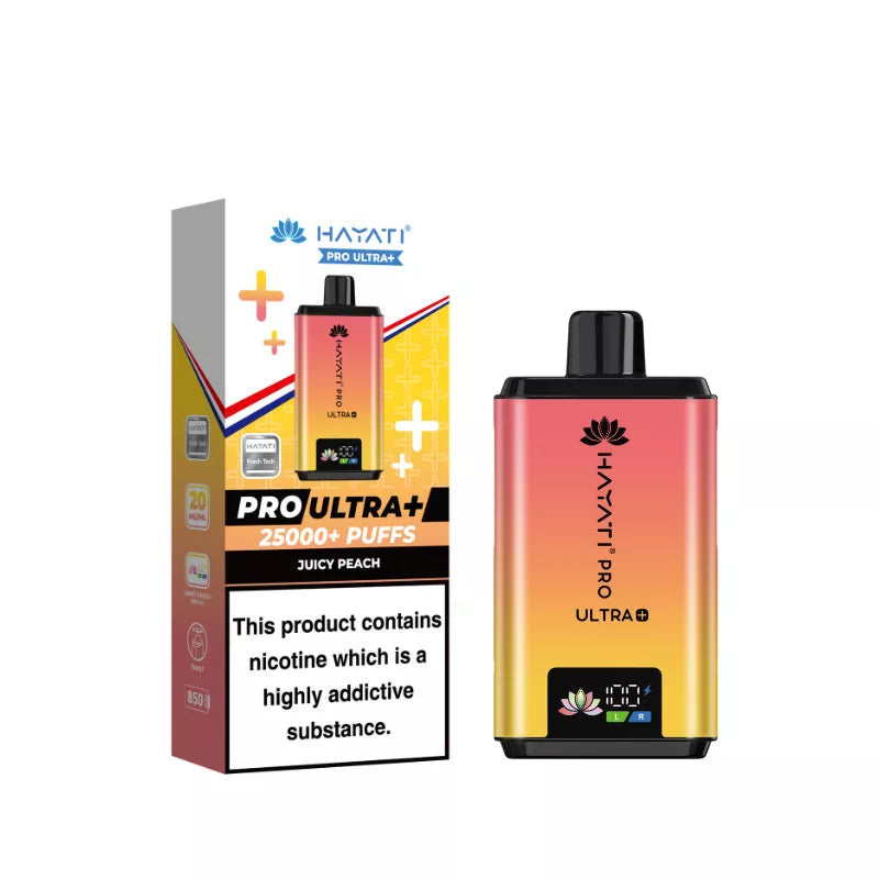 Hayati Pro Ultra Plus 25000 (25k Bar) Prefilled Pod Kit (Review, Price &amp; Specs)