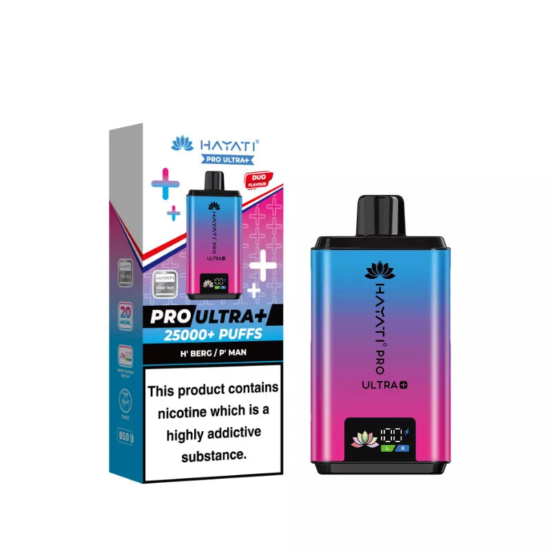 Hayati Pro Ultra Plus 25000 (25k Bar) Prefilled Pod Kit (Review, Price &amp; Specs)