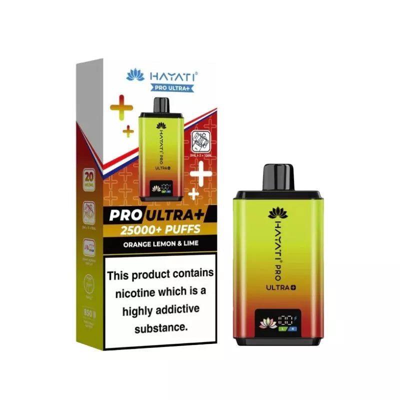 Hayati Pro Ultra Plus 25000 (25k Bar) Prefilled Pod Kit (Review, Price &amp; Specs)