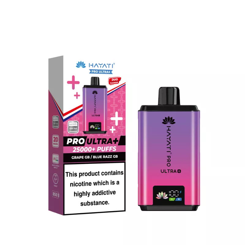 Hayati Pro Ultra Plus 25000 (25k Bar) Prefilled Pod Kit (Review, Price &amp; Specs)